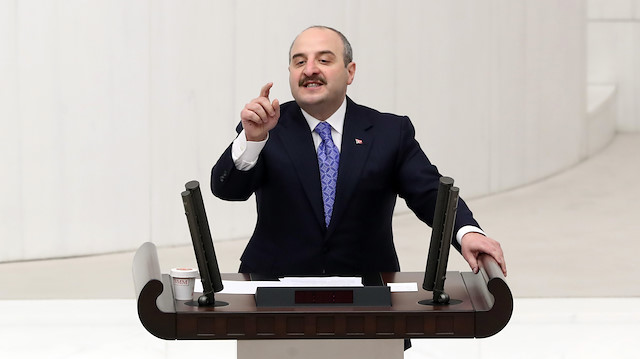 Sanayi ve Teknoloji Bakanı Mustafa Varank..