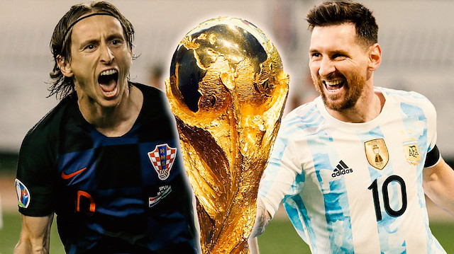 Luka Modric ve Lionel Messi