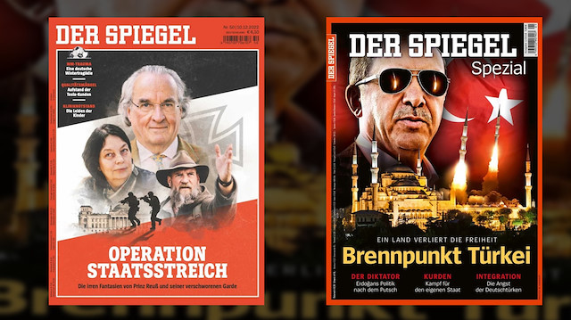 Alman ​Der Spiegel dergisinin darbe' ikiyüzlülüğü