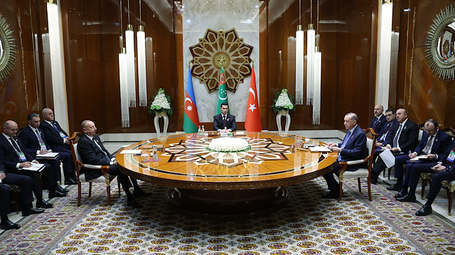 Türkiye-Azerbaycan-Türkmenistan Devlet Başkanları Zirvesi