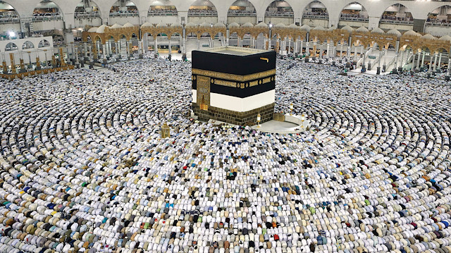 Mekke-i Mükerreme Mescid-i Haram.