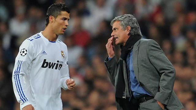 Jose Mourinho, Real Madrid'de Ronaldo'nun teknik direktörlüğünü yapmıştı. 