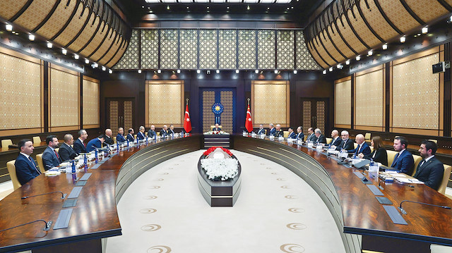 Savunma Sanayii İcra Komitesi, Cumhurbaşkanı Erdoğan başkanlığında toplandı.