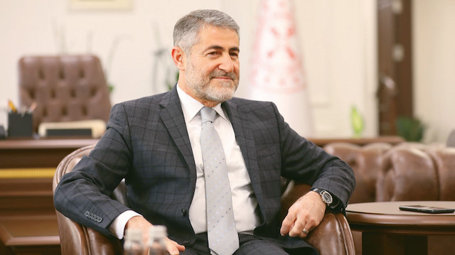 Hazine ve Maliye Bakanı Nureddin Nebati.