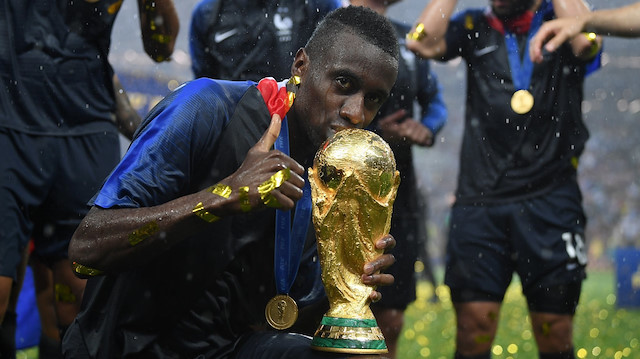 ​Blaise Matuidi 2018 yılında Dünya Kupası'nı kazanmıştı
