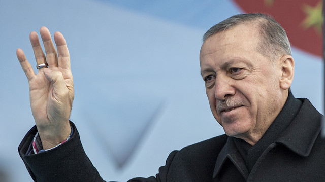 Cumhurbaşkanı Recep Tayyip Erdoğan, Erzurum yeni miting alanında konuşma yaptı.
