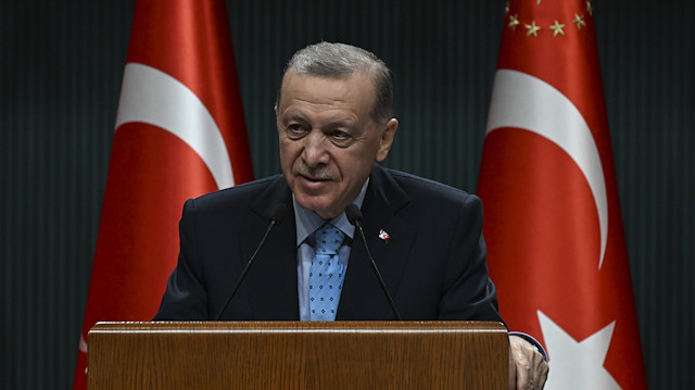 Cumhurbaşkanı Recep Tayyip Erdoğan Kabine Toplantısı'nda konuştu. 
