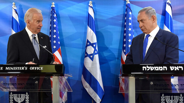 ABD Başkanı Joe Biden ve İsrail Başbakanı Binyamin Netanyahu.