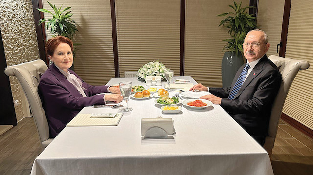 Akşener ile Kılıçdaroğlu, iki parti arasındaki krizi çözmek için Ahlatlıbel’de buluşmuştu.