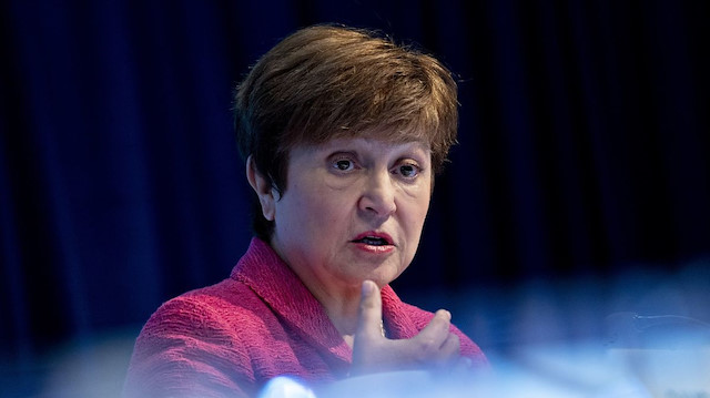 Uluslararası Para Fonu (IMF) Başkanı Kristalina Georgieva açıklama yaptı.