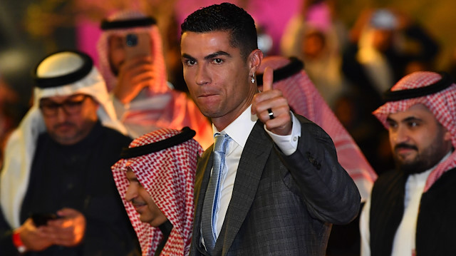 Ronaldo, Suudi Arabistan'da büyük ilgi görüyor. 