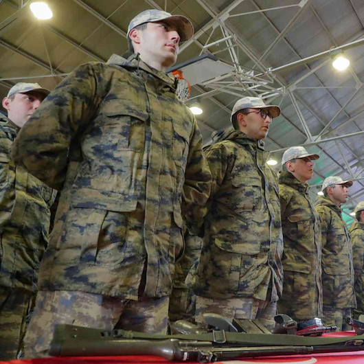Kütahya'da 820 bedelli asker yemin etti