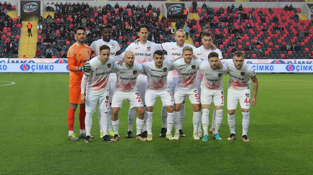 Gaziantep FK'nın Başakşehir maçındaki 11'i