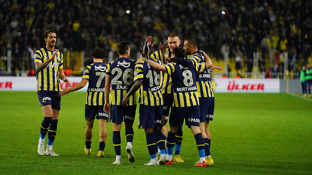 Fenerbahçe bu sezon iç sahada 9 maçta 7 galibiyet, 1 beraberlik, 1 de mağlubiyet aldı. (Fotoğraf: Kadircan Dilli)