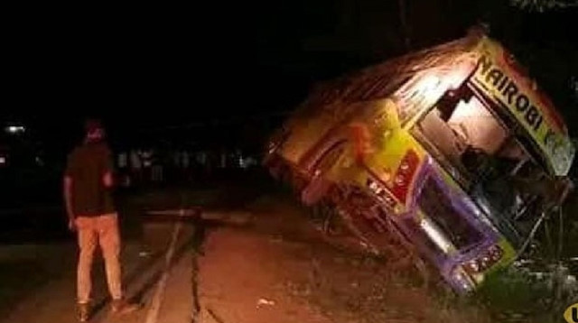 Kazayı yapan otobüs
