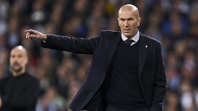 Zidane en son Real Madrid'i çalıştırmıştı. 