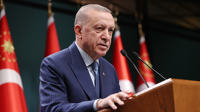Cumhurbaşkanı Erdoğan Kabine Toplantısı sonrası açıklama yaptı.