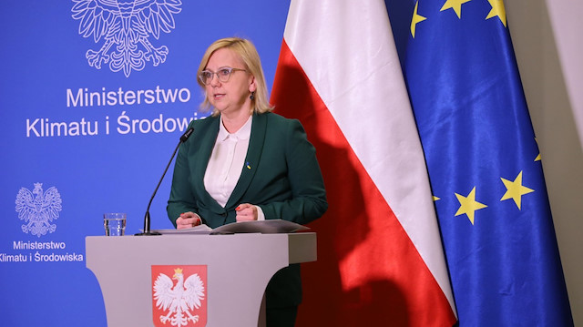 Polonya İklim ve Çevre Bakanı Anna Moskwa
