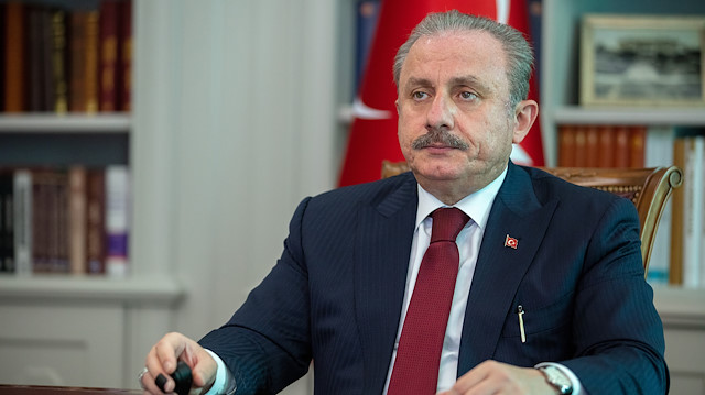 TBMM Başkanı Mustafa Şentop.
