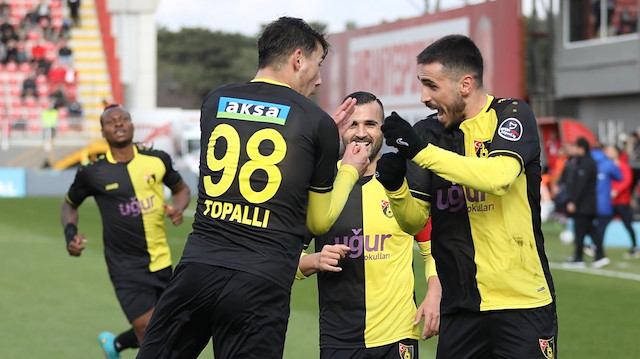 İstanbulsporlu futbolcuların gol sevinçleri