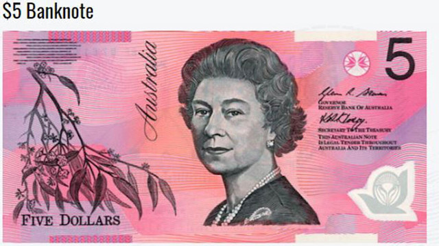 İngiliz Kralı Charles'ın portresi Avustralya'nın yeni 5 dolarlık banknotlarından kaldırılıyor