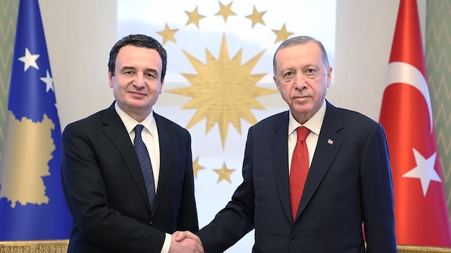 أردوغان يستقبل رئيس وزراء كوسوفو