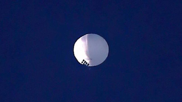 ABD'de Çin'e ait bir gözetleme balonu tespit edildi