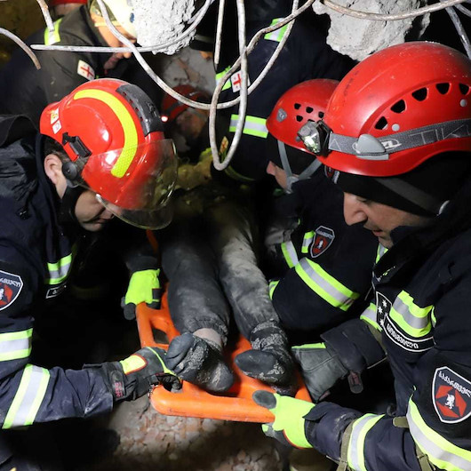 Gürcistan, depremde Türkiye'nin yardımına koşan ilk ülkelerden oldu