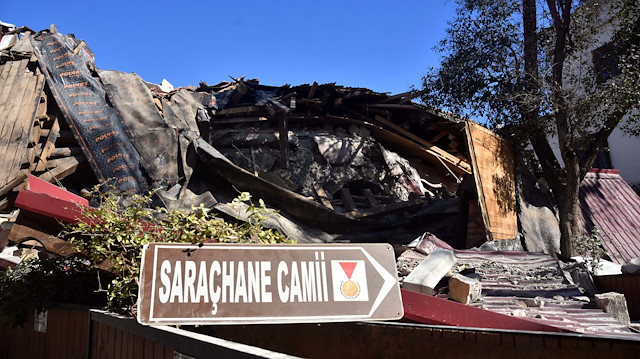 Kahramanmaraş'ta 39 tarihi cami depremde hasar gördü