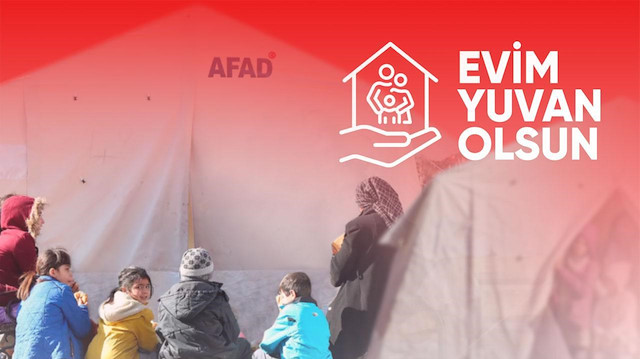 Depremzedeler için 'Evim Yuvan Olsun' kampanyası başlatıldı