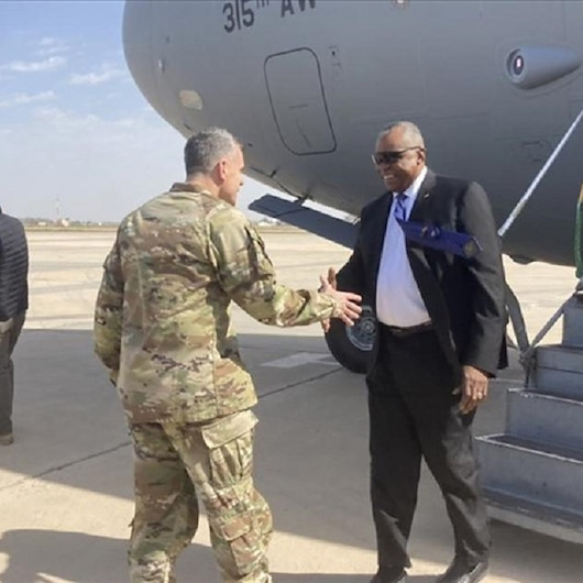 وزير الدفاع الأمريكي يصل بغداد "في زيارة غير معلنة مسبقا"