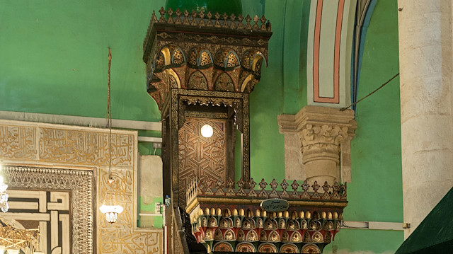 Salahaddîn Eyyûbî mirası minber, Harem-i İbrahim Camii'nde asırlara meydan okuyor