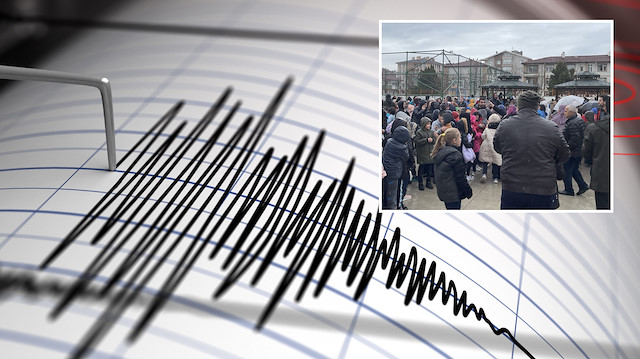 İstanbul'da da hissedilen 4.8 büyüklüğünde deprem oldu