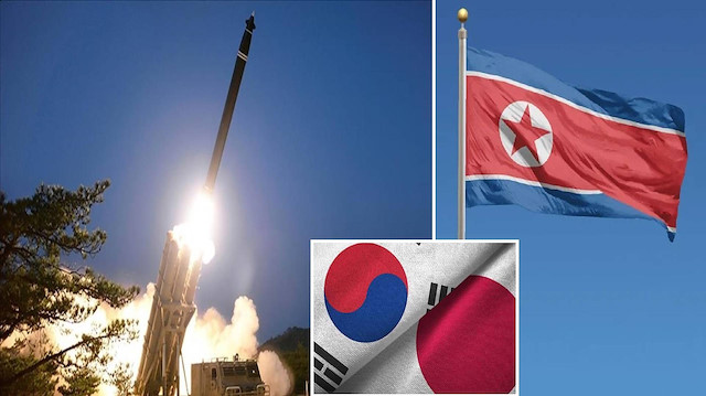 Güney Kore ve Japonya görüşmesi öncesi Kuzey Kore'den balistik füze denemesi