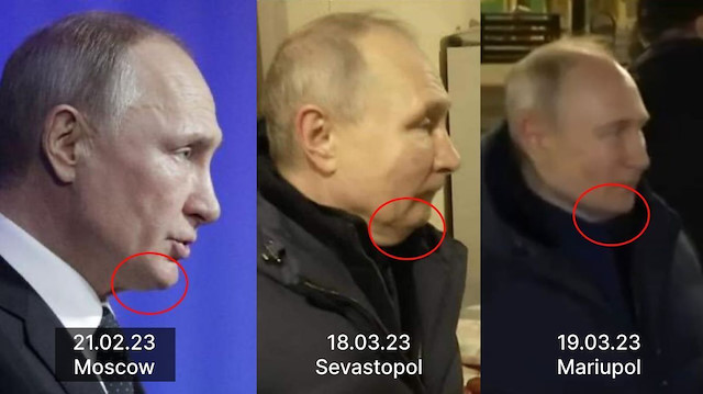 Hangisi gerçek Putin? Ukraynalı yetkili dublör kullandığını iddia etti