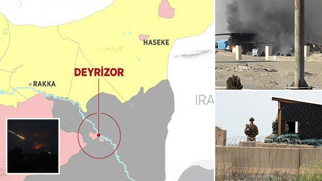 ABD'den Suriye'nin doğusuna roketli saldırı