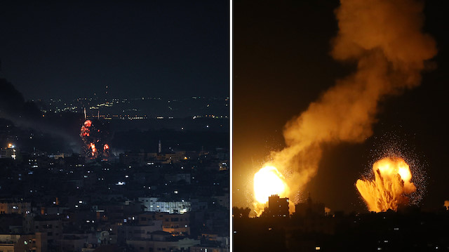 İsrail jetleri gece boyunca Lübnan ve Gazze'yi bombaladı