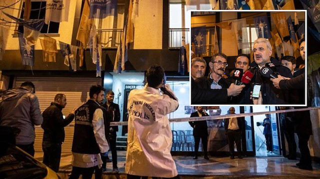 İstanbul'da AK Parti seçim irtibat bürosuna silahlı saldırı girişimi