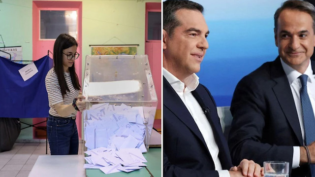 Yunanistan'da seçim: Miçotakis en yakın rakibine fark attı