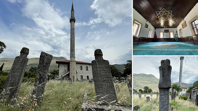 Karadağ'da 100 yıllık gecikmeyle yenilenen Nizam Camii
