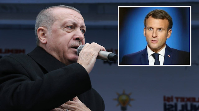 Fransa Cumhurbaşkanı Macron, Cumhurbaşkanı Erdoğan'ı Türkçe mesajla tebrik etti
