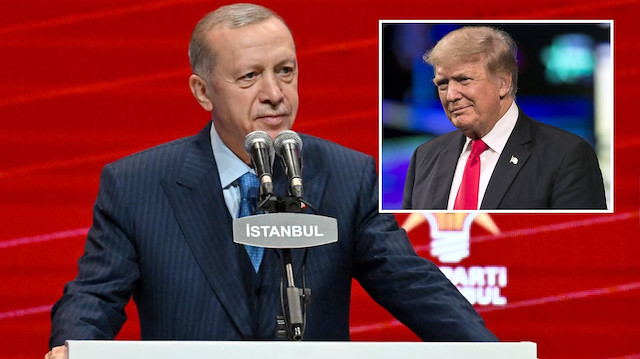 Eski ABD Başkanı Donald Trump, Cumhurbaşkanı Erdoğan'ı tebrik etti