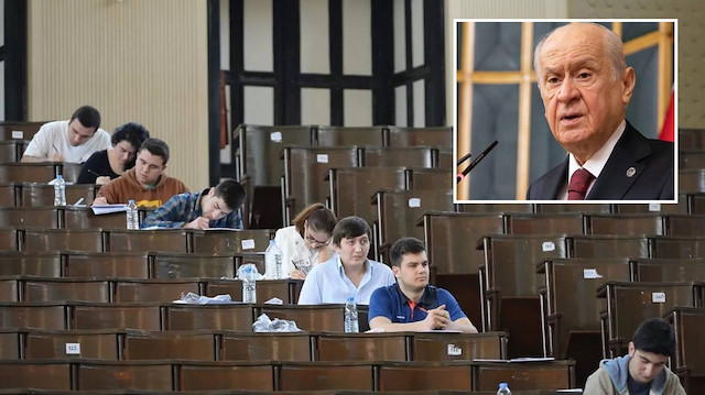 MHP lideri Bahçeli: Üniversite sınavlarını kaldıracağımız günler çok uzak değil