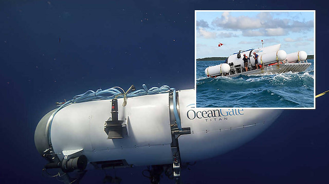 Titan denizaltısının enkazı Titanik yakınlarında bulundu: 5 ölü