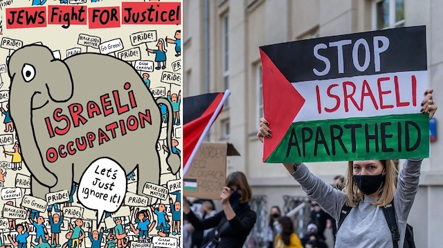 "Odadaki Fil" adlı bildiriyle yüzlerce Yahudi akademisyen, "apartheid rejimine dönüşen İsrail işgaline" karşı çıktı