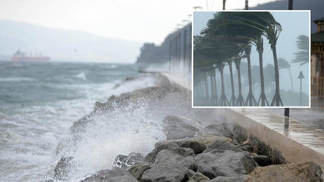 Meteoroloji uyardı: Marmara Bölgesi'nde kuvvetli rüzgar ve fırtına bekleniyor