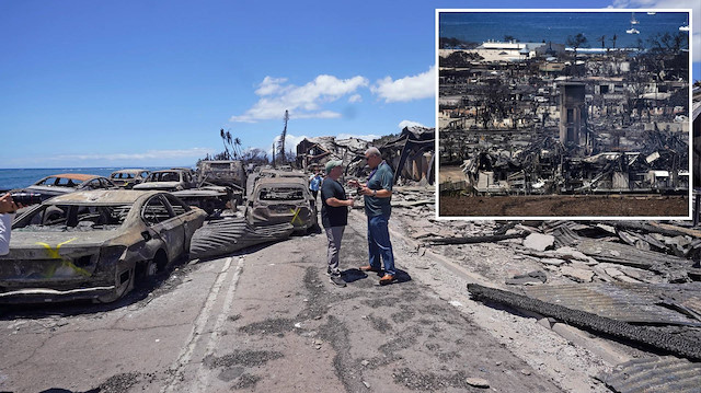 Hawaii'deki orman yangınlarında can kaybı 96'ya yükseldi