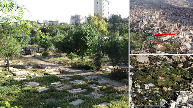 Kudüs'te bir mahzun mezarlık