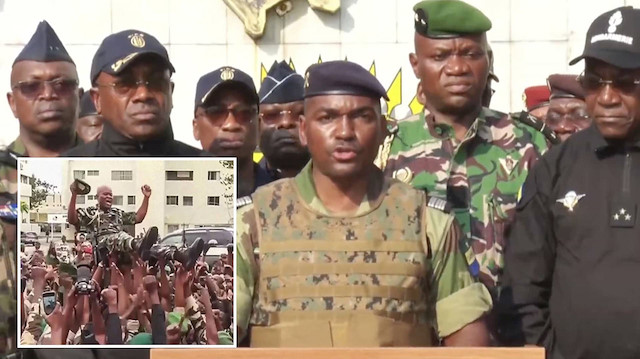 Gabon'da geçiş hükümetinin lideri Cumhuriyet Muhafızları Komutanı Nguema oldu
