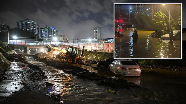 İstanbul'u sel vurdu: Ev ve iş yerlerini su bastı, iki kişi hayatını kaybetti